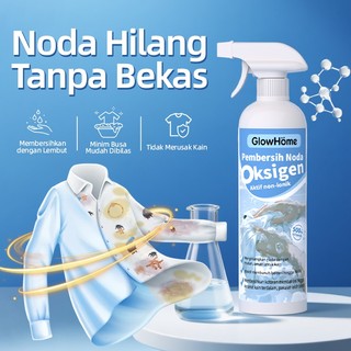 Glow Home [Special Sale] Penghilang Noda Semprotan | so easy pembersih noda kopi di baju putih , power 7 in 1 buat noda oli, kecap, tanpa bilas tanpa cuci aman