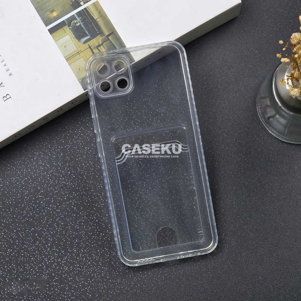 Card Case Clear / Card Slot Clear Case Realme C11 Realme C2 Realme C20 C11 2020 Realme C21Y C25Y Rea