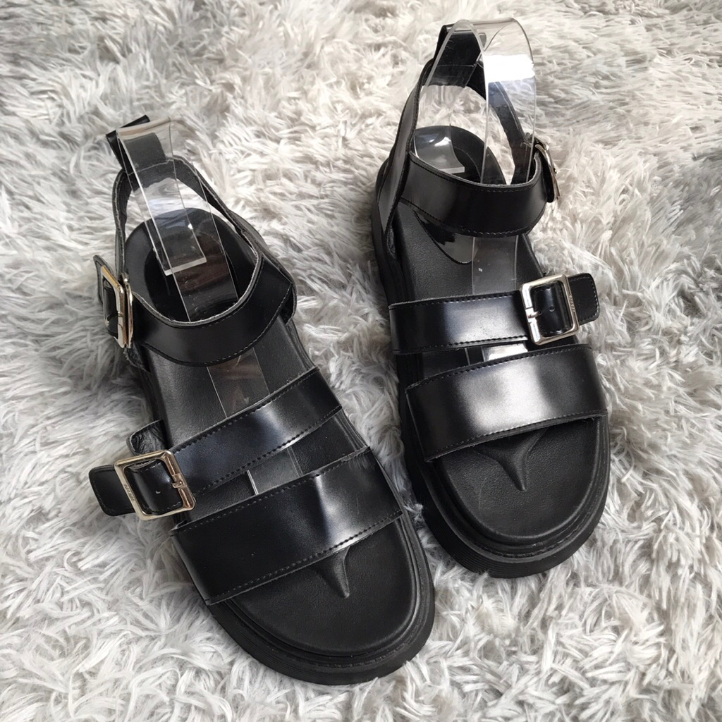 MAC MOC รองเท้าแตะแพลตฟอร์มไวนิล