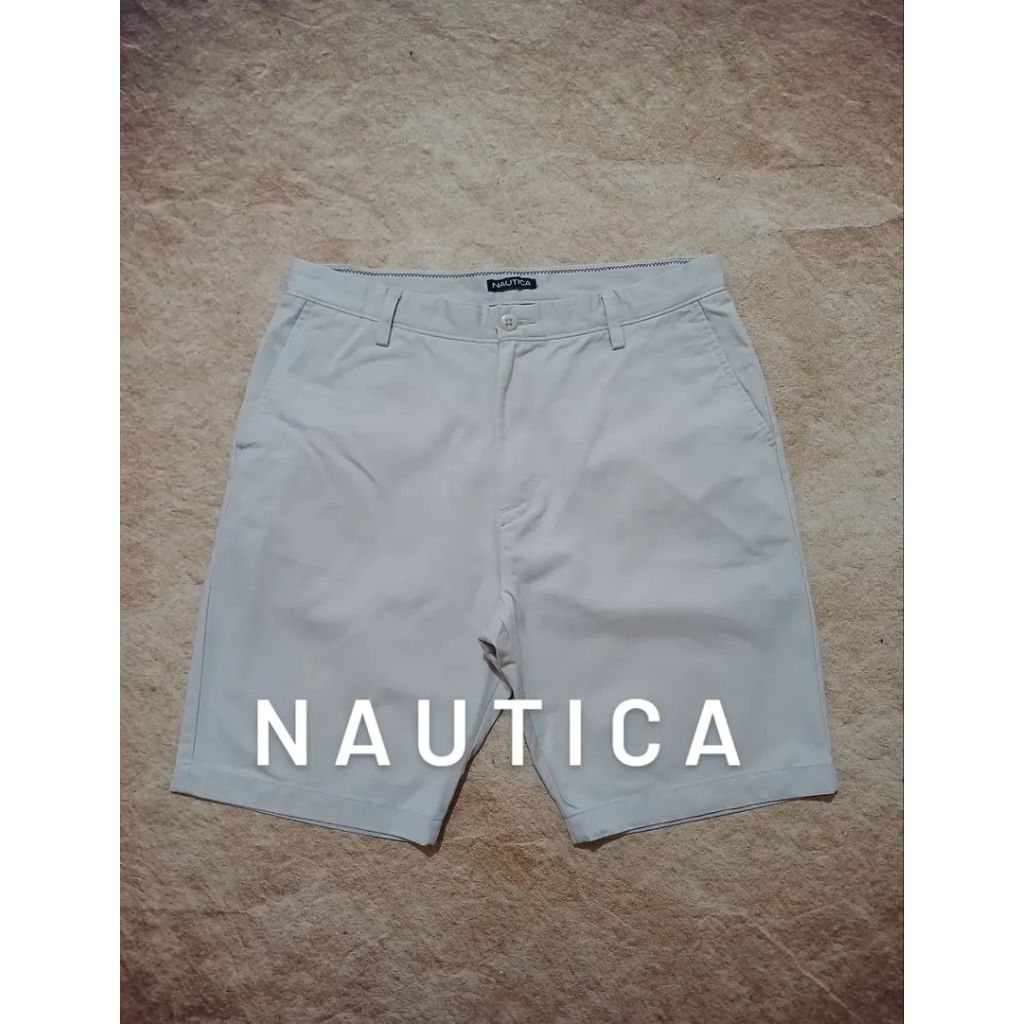 Cool กางเกงขาสั้น วัสดุชิโน NAUTICA มือสอง/มือสอง/พรีออเดอร์