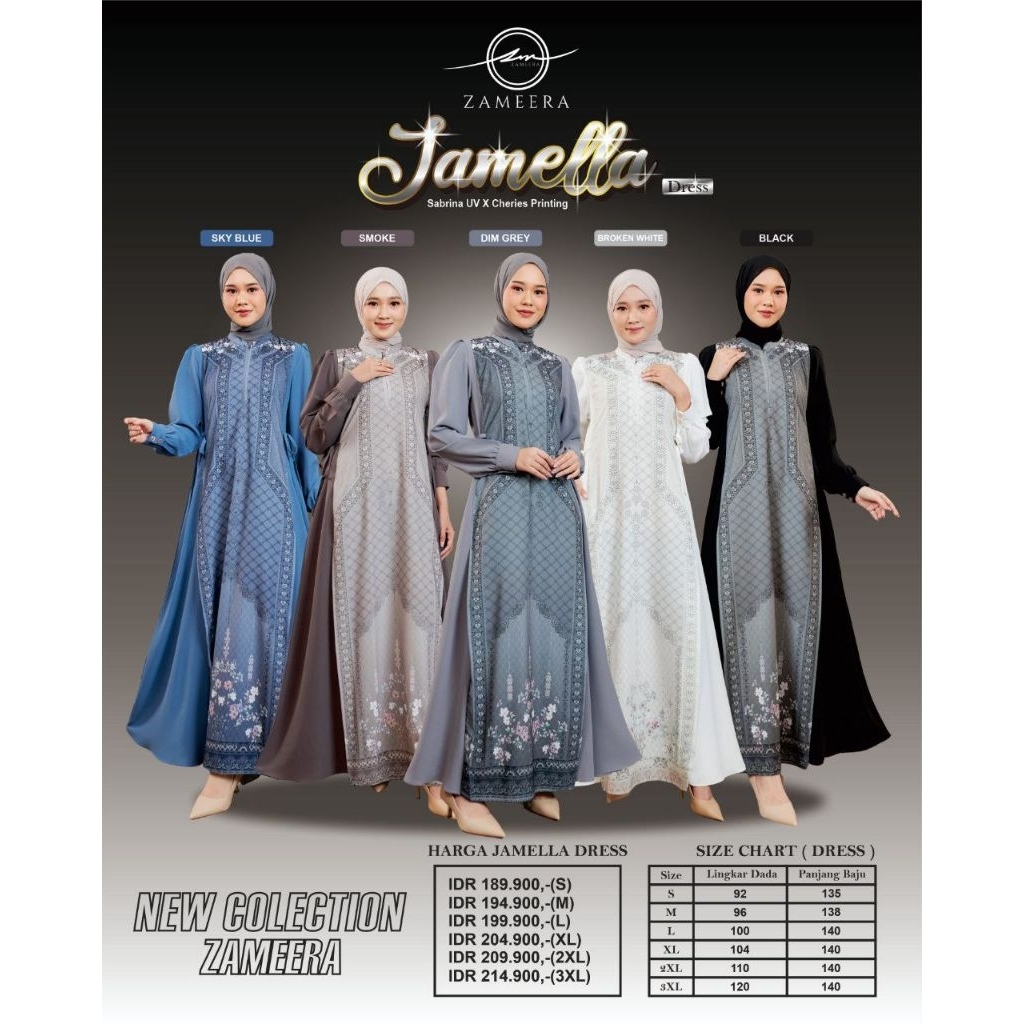 JAMELLA GAMIS ใหม่ล่าสุด ZAMEERA