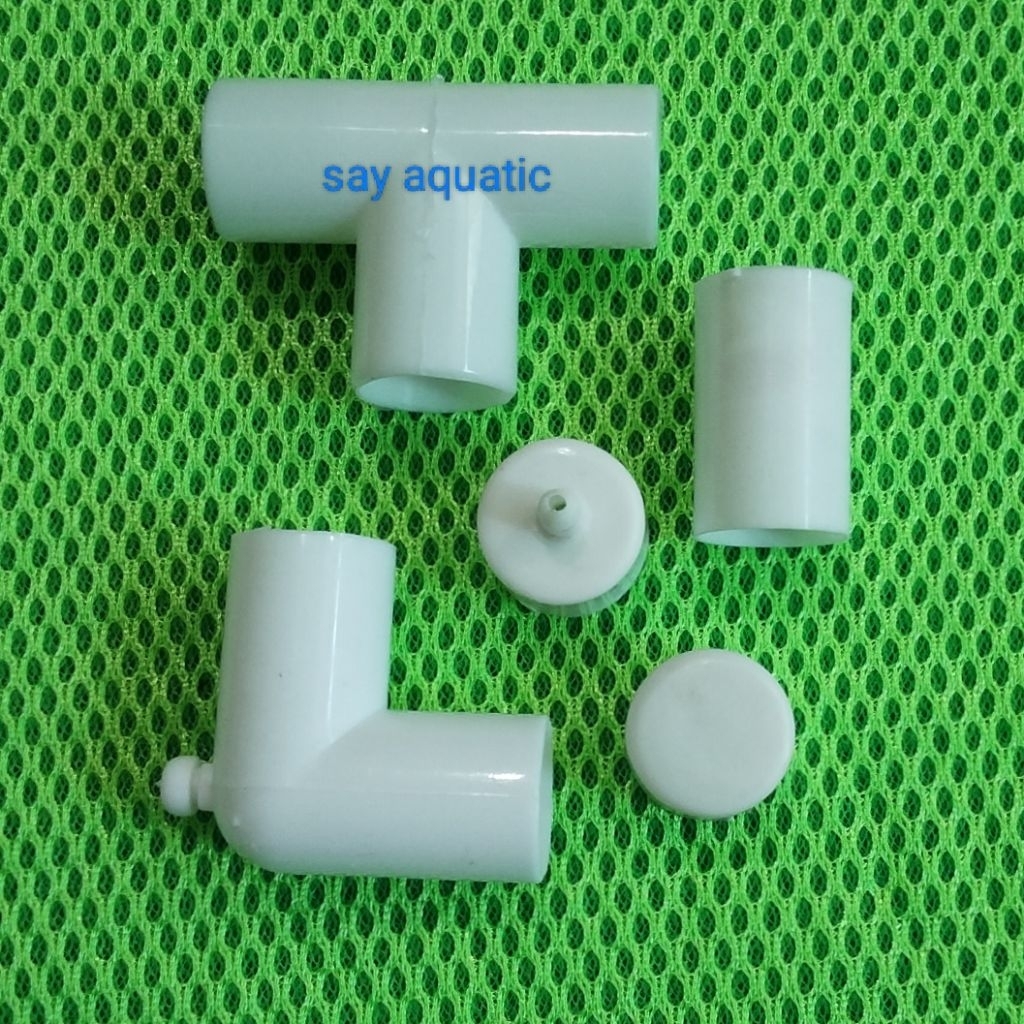 5/8 ข้อต่อท่อตู้ปลาใน L/T/I/White CAP