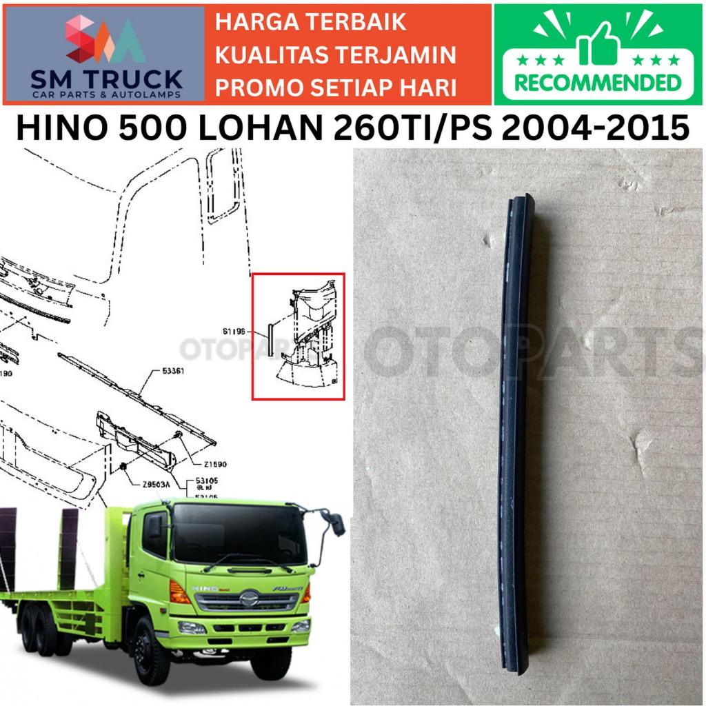 (25 ซม.) ยาง PROTECTOR WEATHERSTRIP VANE CORNER PANEL CHEEK CORNER SAMING HINO 500 LOHAN 235 260TI P