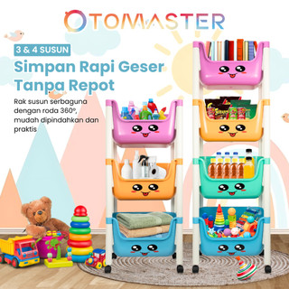 TOMASTER - Rak Susun Serbaguna/Lemari Rak/Perabotan/Tempat Pakaian/Lemari Rak/Rak Susun/Rak Serbaguna/Rak Penyimpanan Minimalis/Rak Organizer