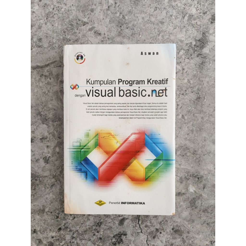 (ORIGINAL) Old Book Collection of Creative Programs with Visual basic.net - Aswan สํานักพิมพ์ Inform