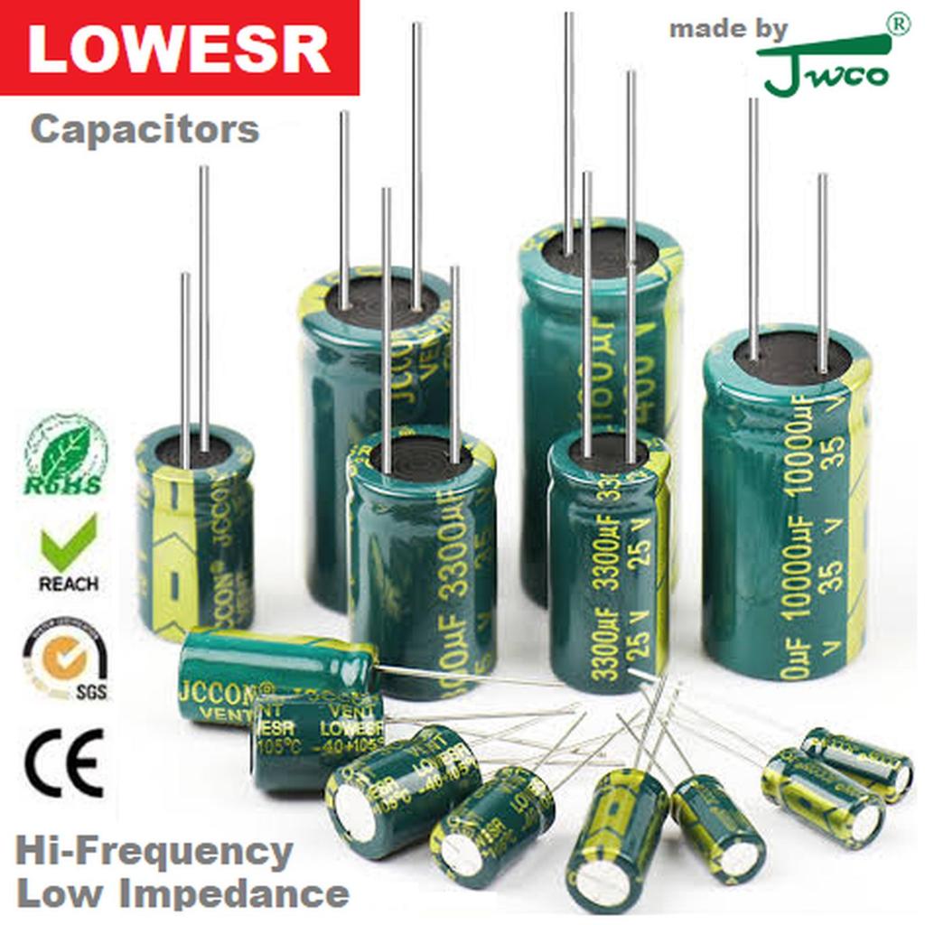 220uF100V 13X20 -ELCO LOW ESR ORIGINAL ELKO 2200UF/25V/35V 220UF/100V 100UF/160V V UF