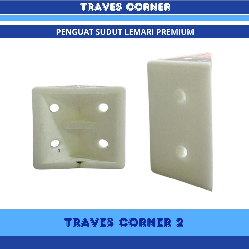 Traves Corner 1 2 & PVC Panel Corner Strengthener Cabinet Connection เฟอร์นิเจอร์ระดับพรีเมียม