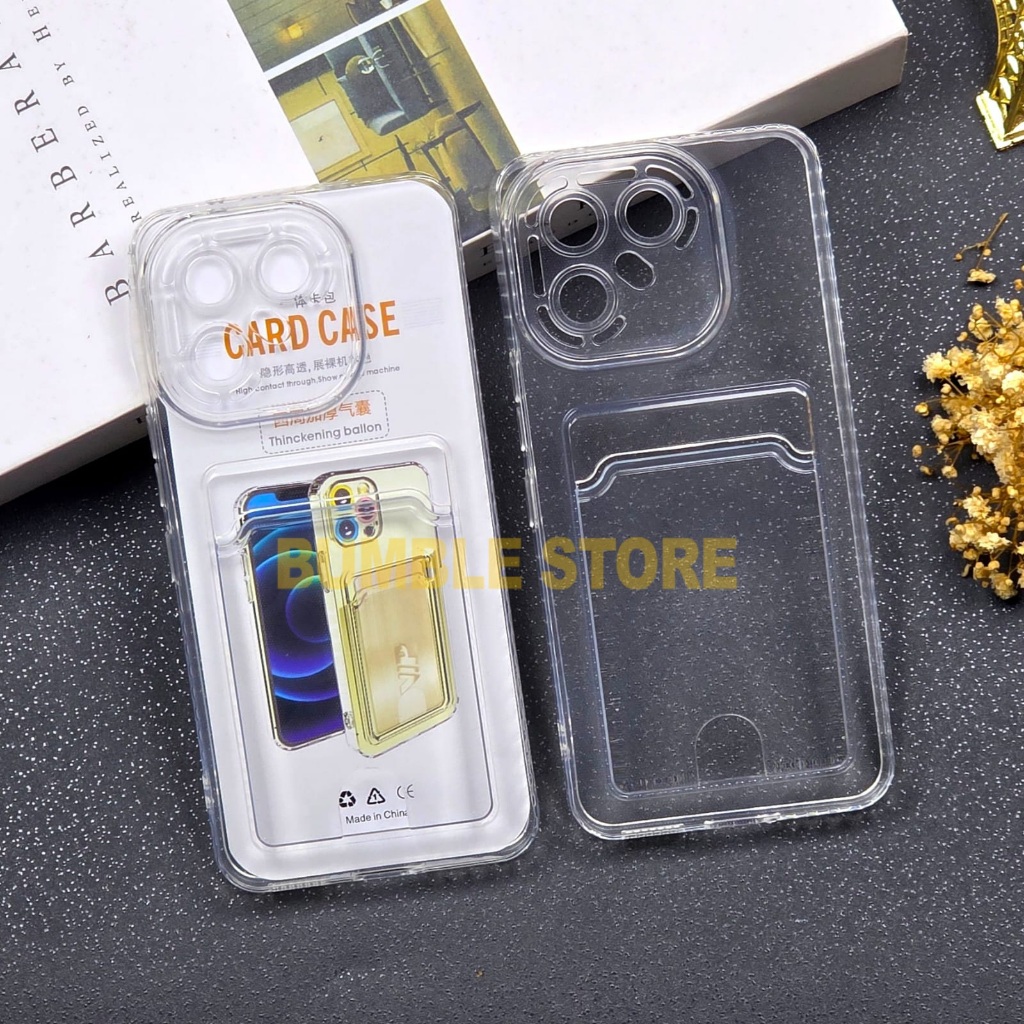 Bumble - Tecno Pova 7 5G Tecno Pova 7 Pro Tecno Pova 7 Ultra Tecno Pova Curve 5G Softcase Clear Card