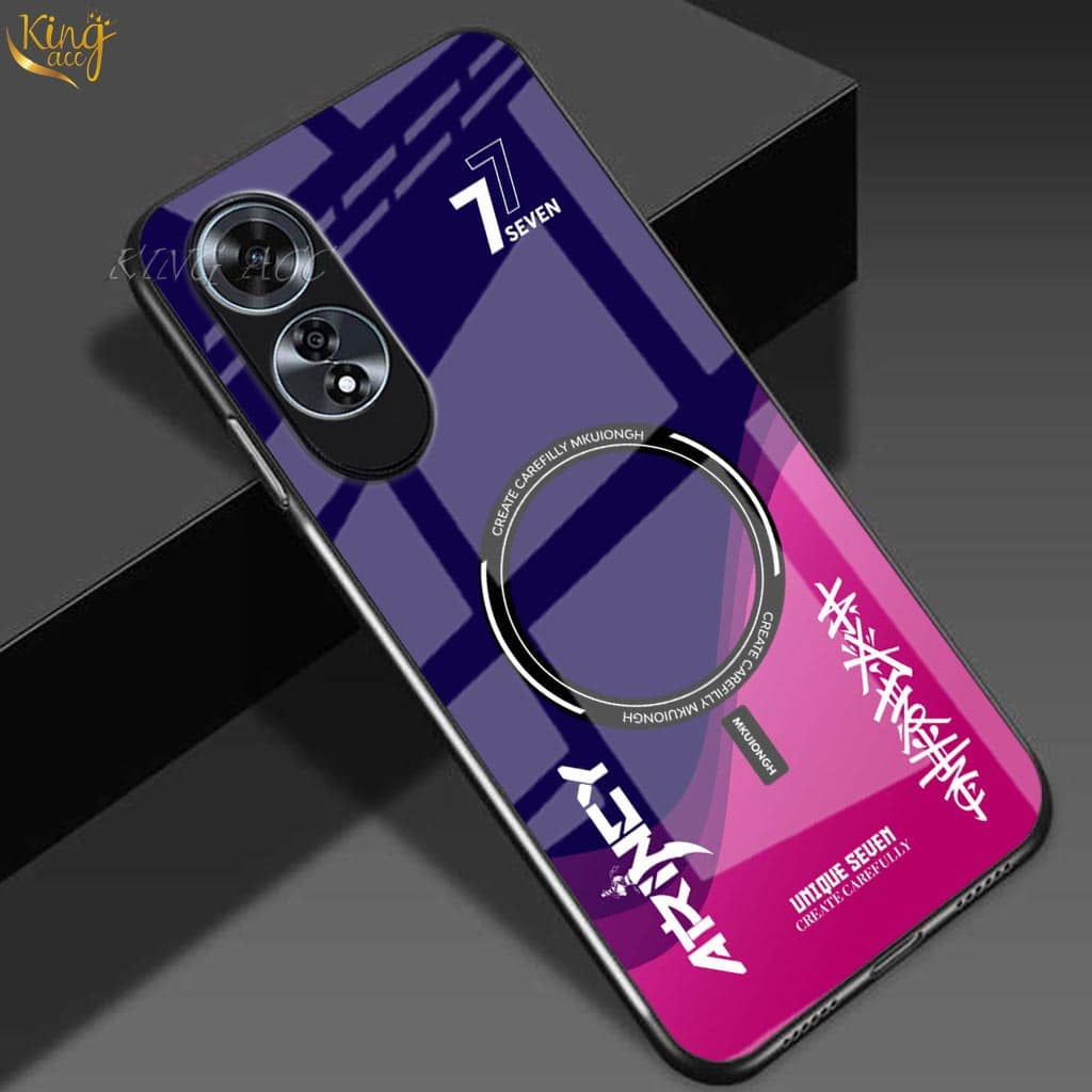 Softcase Glass Glitter สําหรับ OPPO A60 - ปลอก Hp OPPO A60 - เคสป้องกัน Hp OPPO A60 -K82