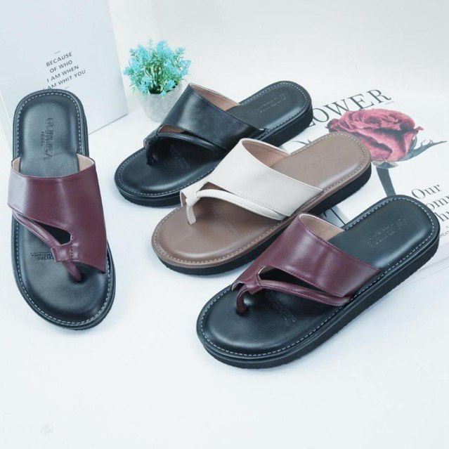 Goroka I Nikie รองเท้าแตะลําลองผู้หญิง แฟชั่นทันสมัย คุณภาพระดับพรีเมียม บันไดนุ่มสบาย