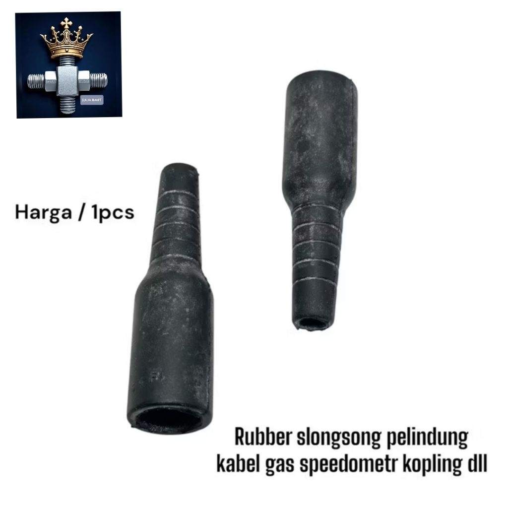 RUBBER DUST PROTECTOR GAS CABLE CLUTCH CABLE SPEEDOMETR CABLE ORIGINAL ALL TYPES ของ MOTORCYCLES