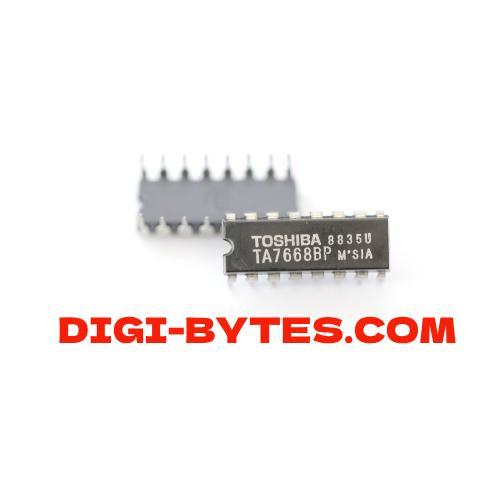 IC TA7668 - DUAL PRE-AMPLIER สําหรับเทป RECORDER