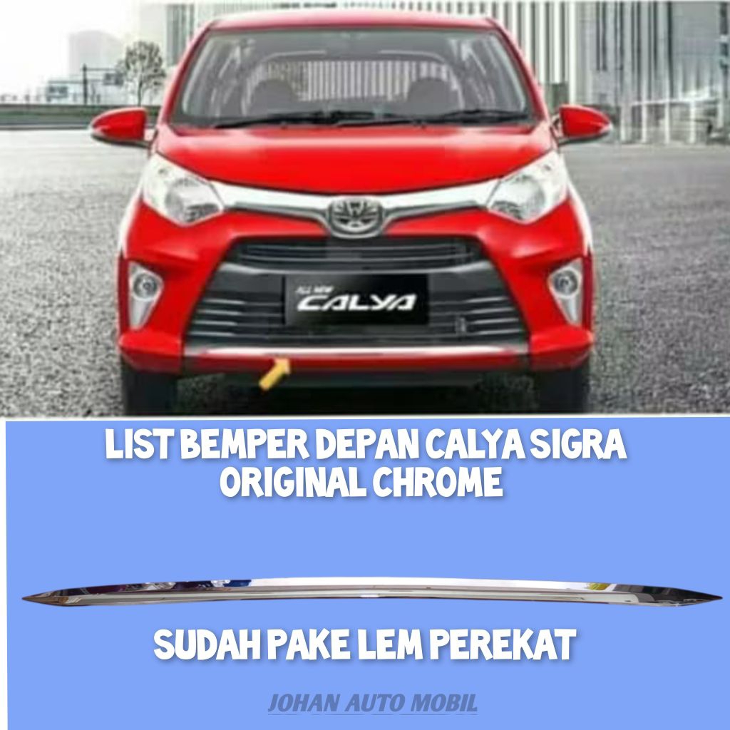 Cayla Front Trim/กันชนหน้า Cayla ดั้งเดิม Chrome List