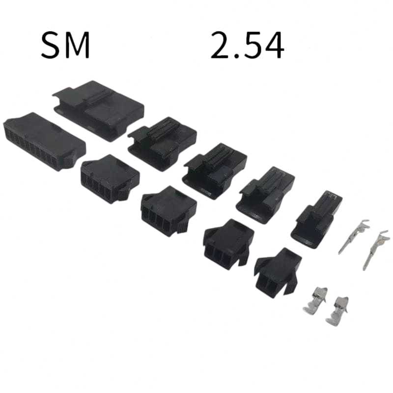 2ชุด+Skun 2.54mm Socket Small Cable JST SM Pin 2 Pin 3 Pin 4 Pin 5 Pin 6 / Cable Connector / Cable C