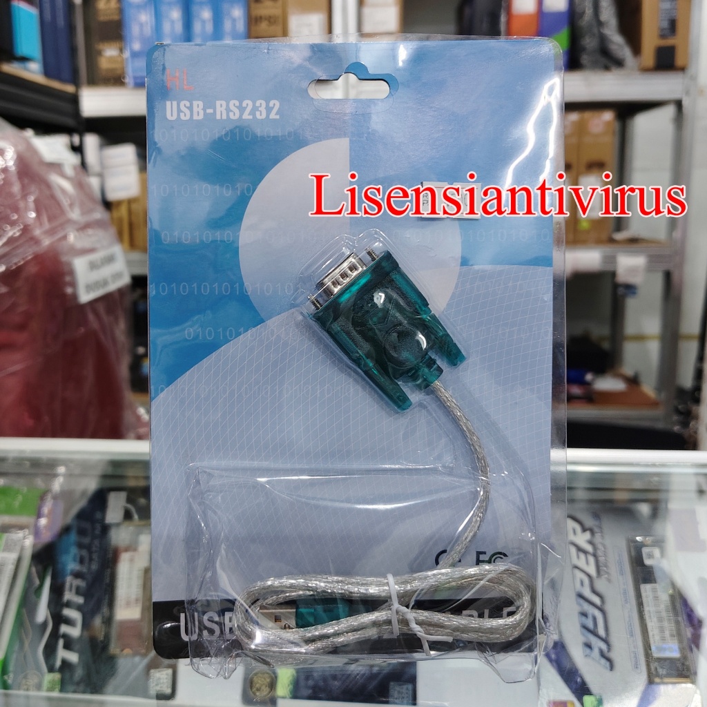 ตัวแปลง USB เป็น Serial สาย USB Serial RS232 ตัวแปลง USB Serial TO DB9 RS232