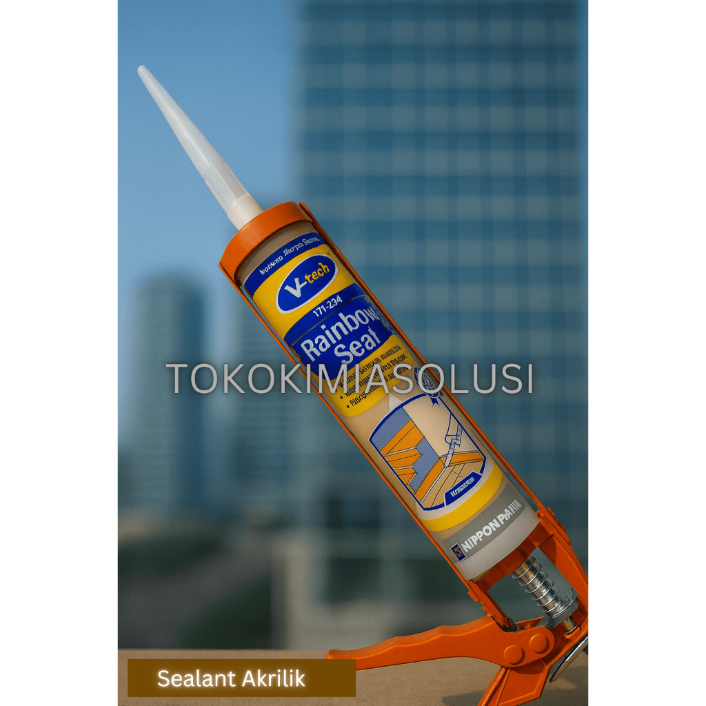 Nippon Acrylic Sealant / Cherry Color / Cherry Color Sealant / ภายใน / Pvc Ceiling