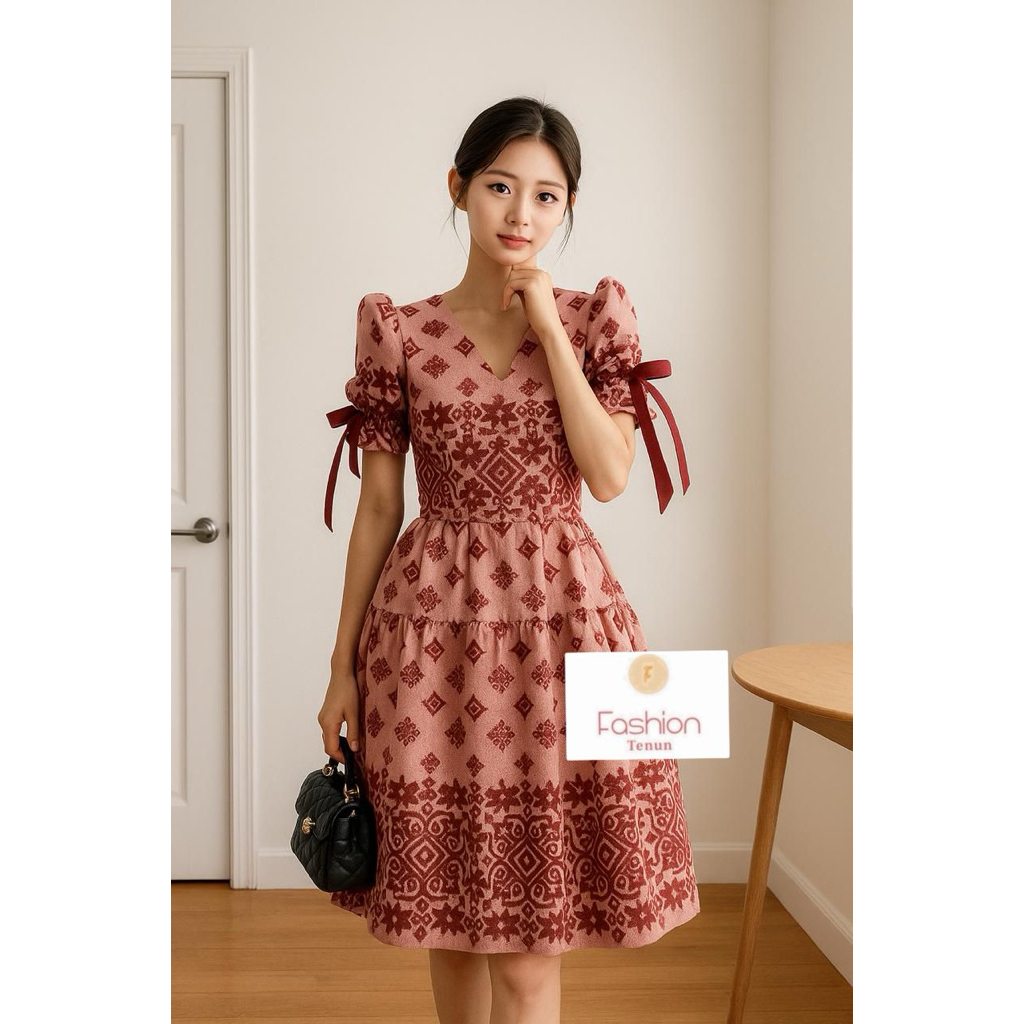 WOVEN FASHION / CAMELIA WOVEN DRESS