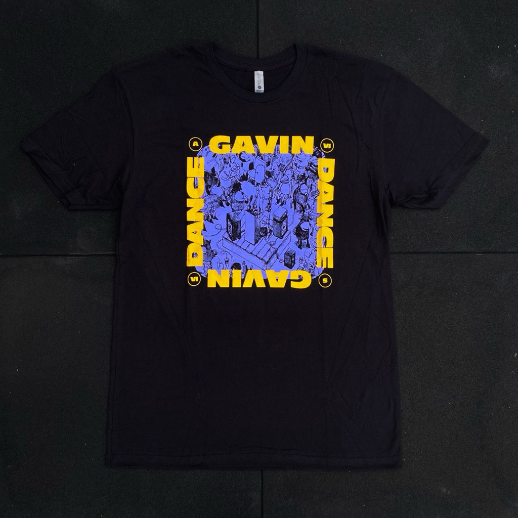 เสื้อยืดวงผู้ชายและผู้หญิง Gavin Dance - การยอมรับของคําพูดอย่างเป็นทางการของ Gavin Dance