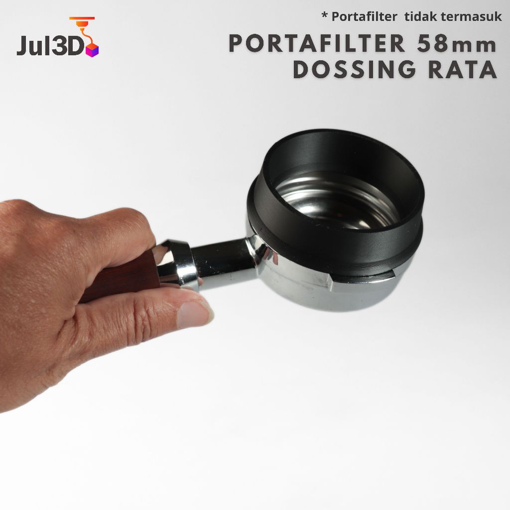 MESIN Espresso Dosing อุปกรณ์เสริมสําหรับ 58 มม.แบน portafilter Dosing Funnel Dosing Ring กาแฟเครื่อ