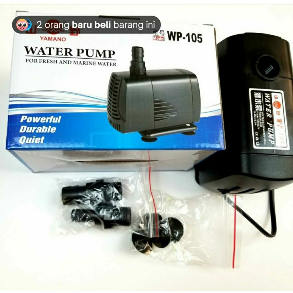 Yamano ปั๊มน้ําแบบจุ่ม Wp 105 104 103 102 น้ําบ่อตู้ปลา Yamano-Original