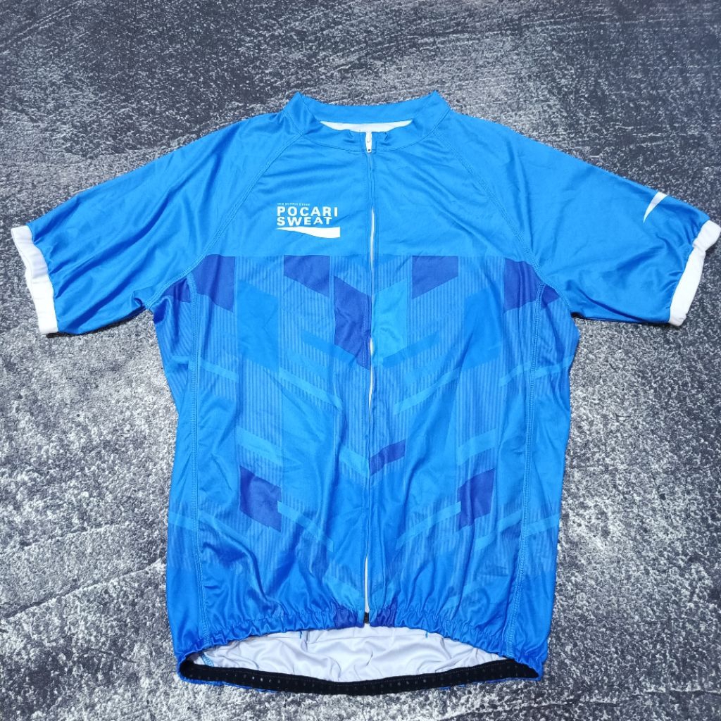 เสื้อเจอร์ซีย์นักปั่น Pocari Sweat Size L