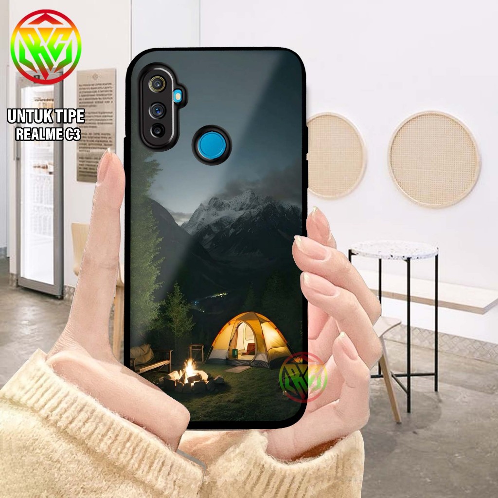 HP Realme C3 Phone Case - Last Motif Phone Softcase - เคส Realme ที่ขายดีที่สุด - Realme Glitter Sof