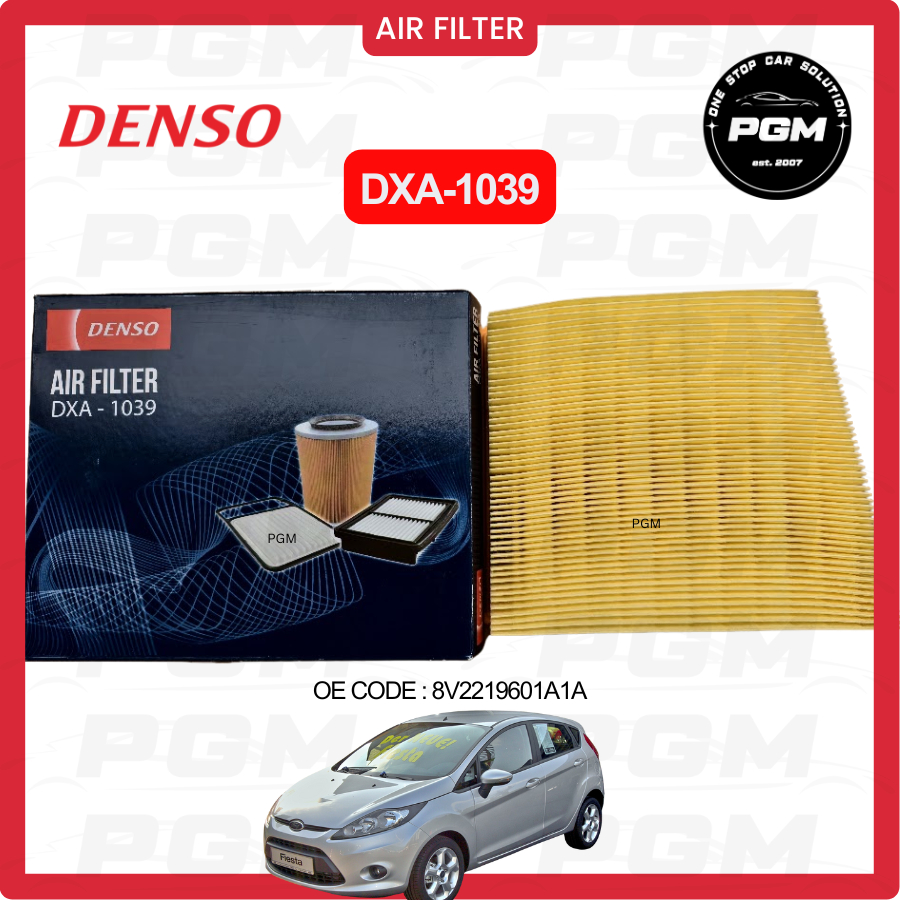 กรองอากาศ Ford Fiesta Denso DXA-1039