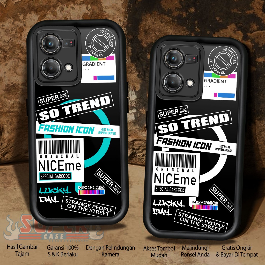 เคสพรีเมี่ยมเข้ากันได้สําหรับ OPPO RENO 7 4G RENO 8 4G CPH2363 CPH2457 Motif [MGSFENW] ปลอก Softcase