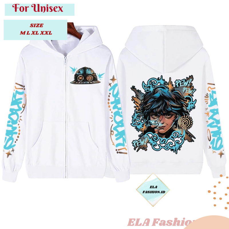 Jkaet ซิปแจ็คเก็ต arcane jin x isha ekko character