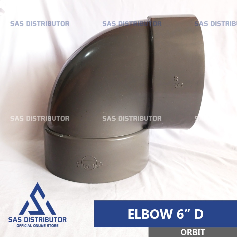 เข่า 6" นิ้ว PVC Orbit / Keni 6" นิ้ว D / Elbow 6" PVC / Letter L 6" / Knie 6" นิ้ว / ท่อ Keni 6"