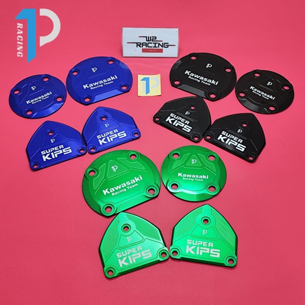 MESIN Kips Block ฝาครอบเครื่องยนต์ 1P Racing Ninja R RR SS 150 Original 1P Racing ฝาครอบเครื่องยนต์แ