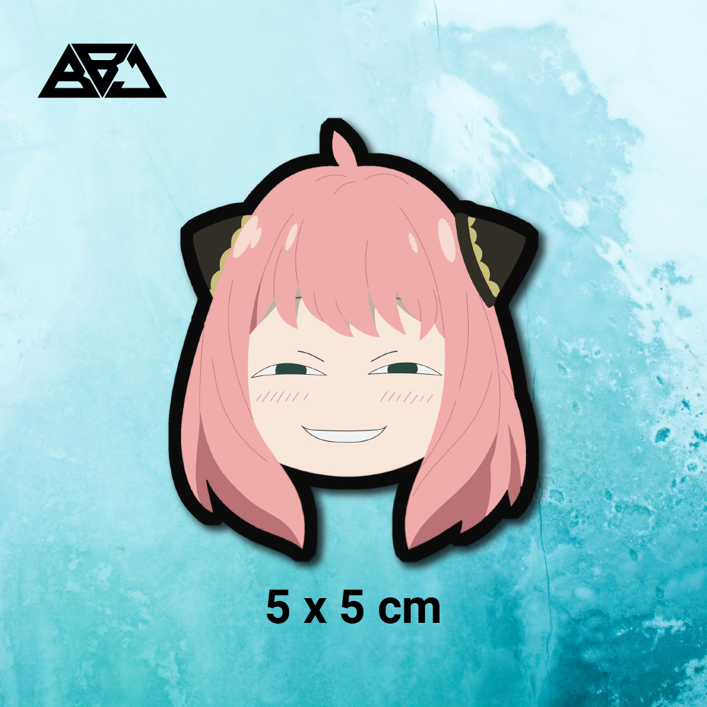 สติ๊กเกอร์ ANIME สติ๊กเกอร์ตัด ANYA SMUL