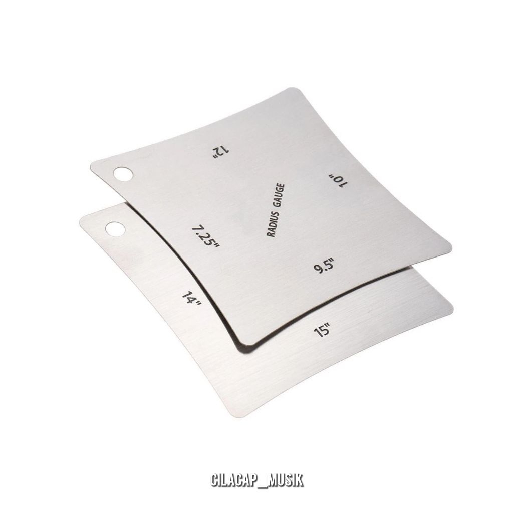 RADIUS GAUGE ELECTRIC GUITAR FRETBOARD RADIUS MEASURING เครื่องมือ