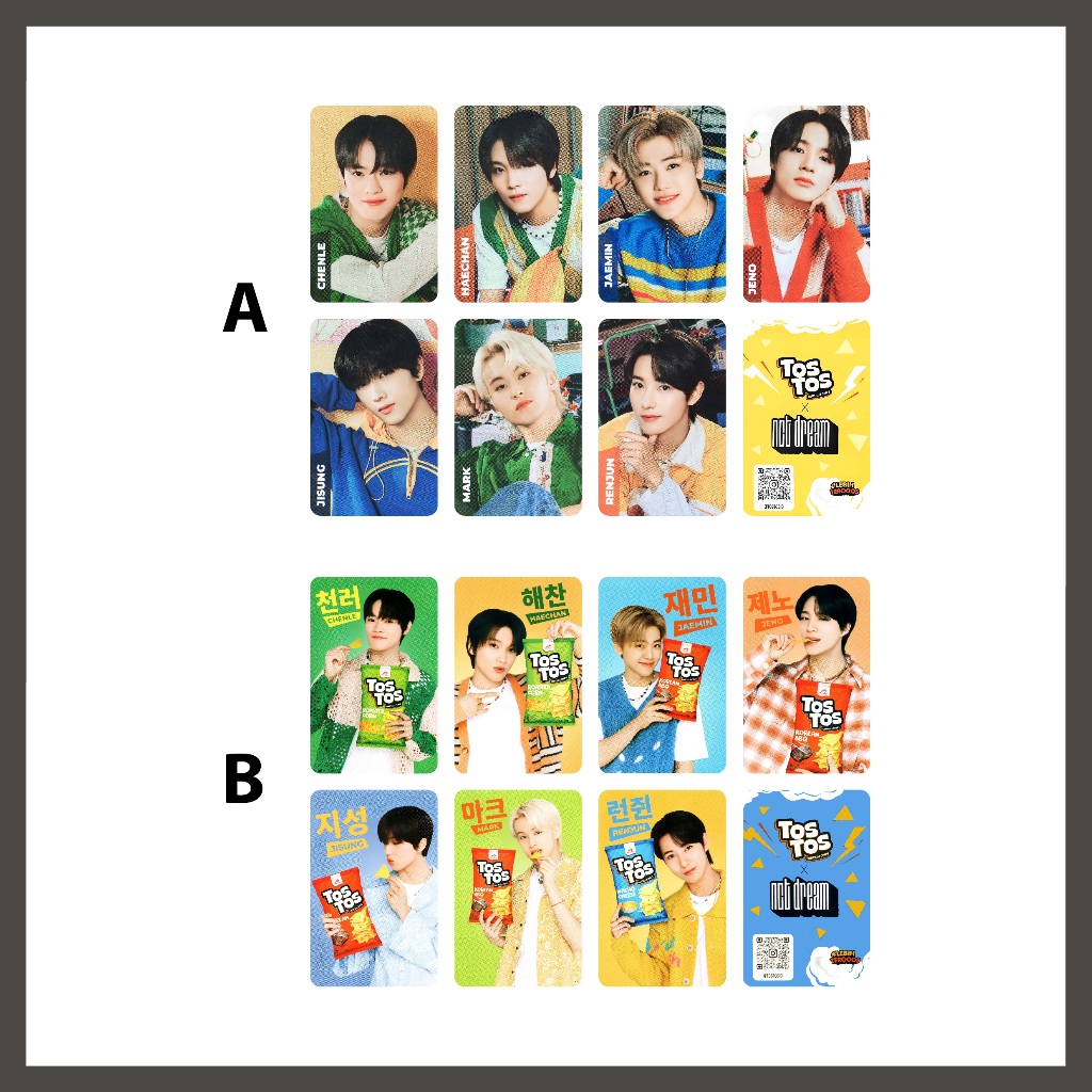 NCT DREAM TOS TOS โฟโต้การ์ด