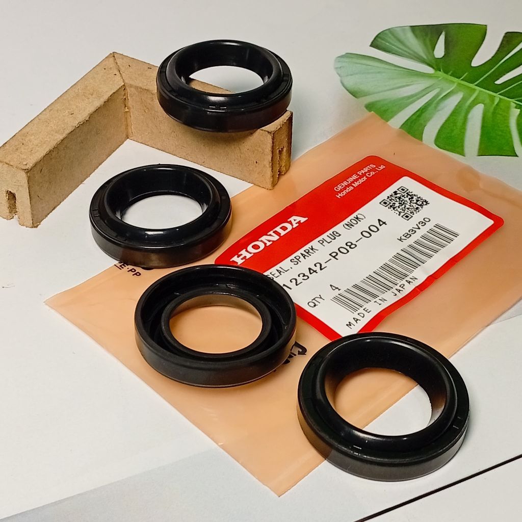 หัวเทียนฮอนด้าซีล 12342-P08-004 ต้นฉบับ Honda Civic Ferio Es Century FD1 FD2 Accord Cielo Vtec S84 S