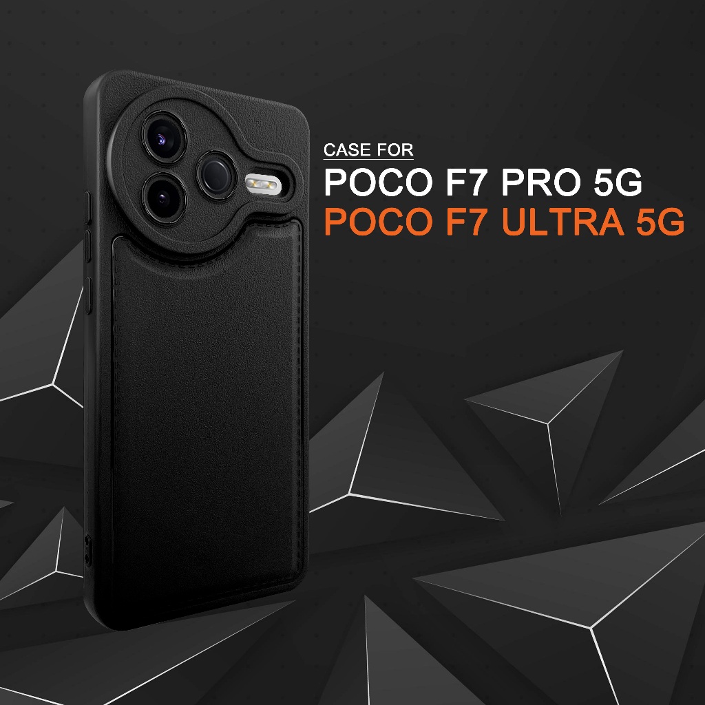EllaStuff Case XIAOMI POCO F7 PRO 5G / POCO F7 ULTRA 5G Softcase PREMIUM LEATHER Casing POCO F7 PRO 