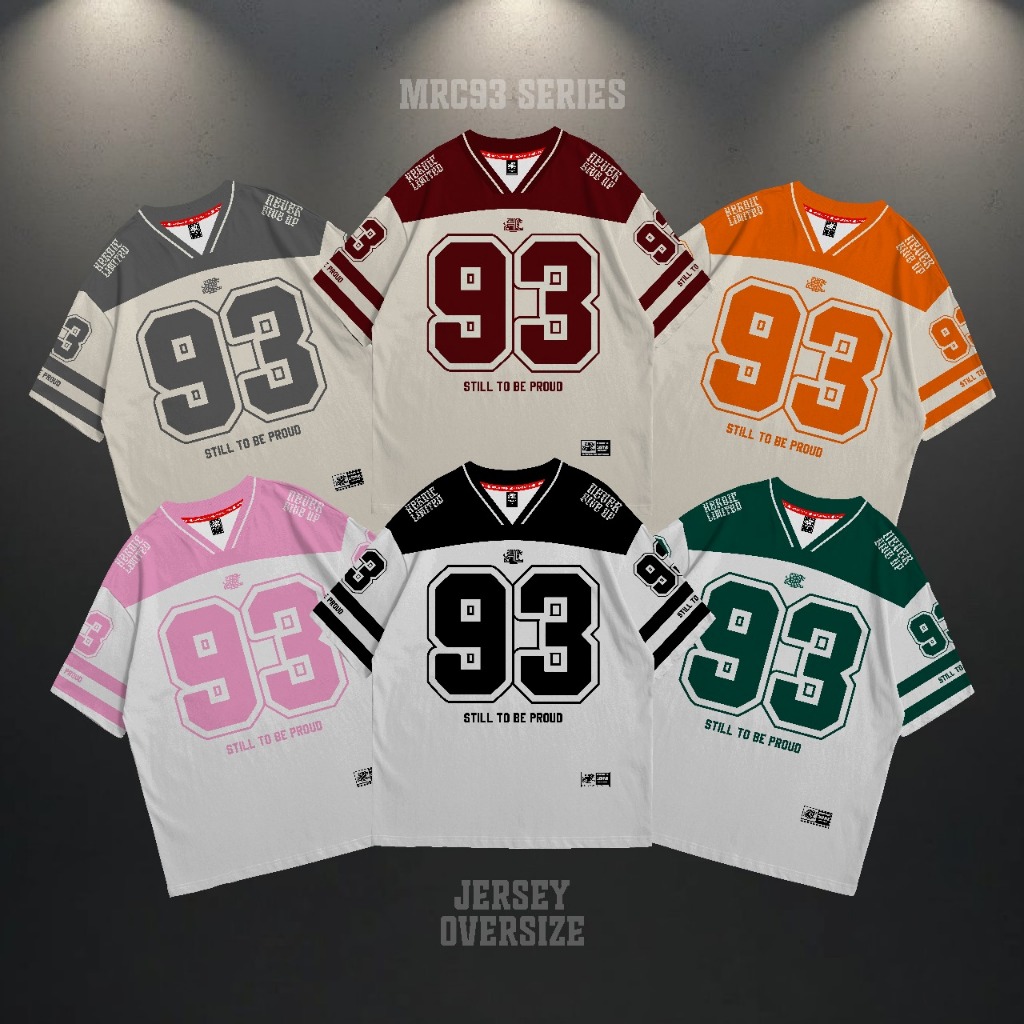 OVERSIZE JERSEY ORIGINAL HEROICLIMITED SERIES MRC93 - OVERSIZE JERSEY - OVERSIZE JERSEY - MRC93 SERI