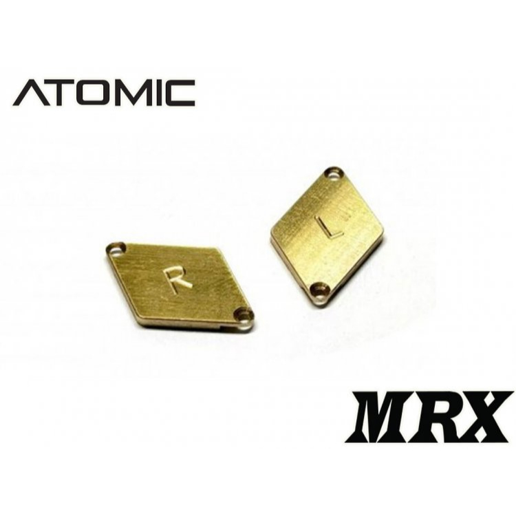MRX-UP15P1 ทองเหลือง 1.5g น้ําหนักสําหรับแชสซี MRX (1 คู่)