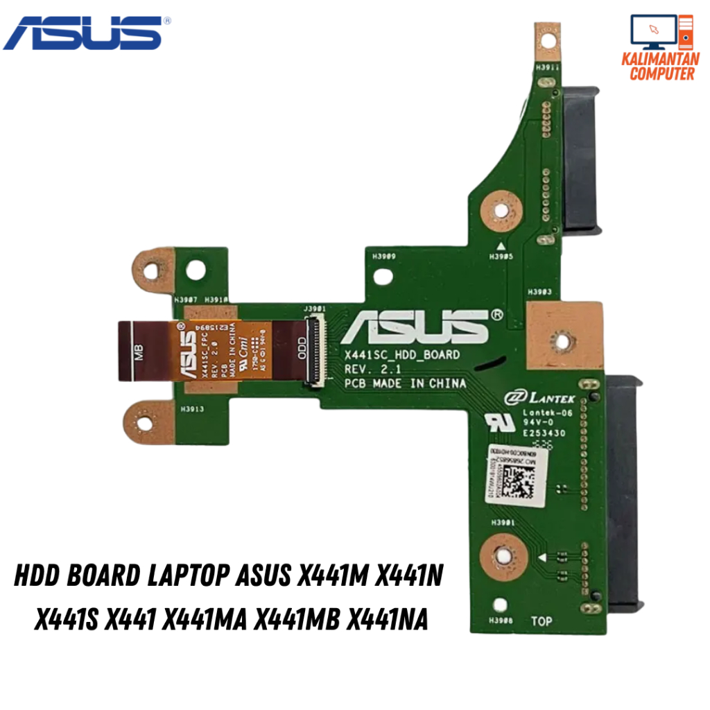 Asus X441M X441N X441S X441 X441MA X441MB X441NA แล็ปท็อป HDD Board