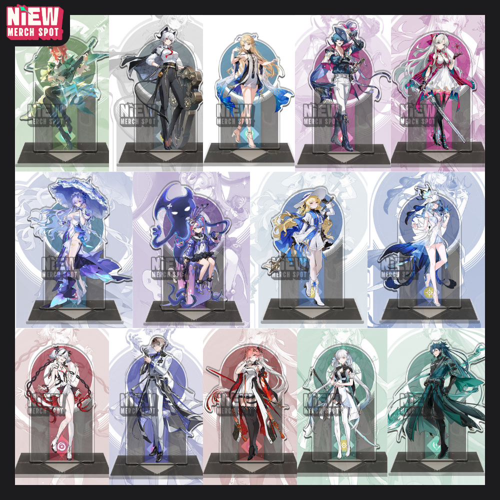 Wuthering Waves Stande WuWa Standee Zani Cantarella Shorekeeper Brant Carlotta Changli Jiyan Xiangli