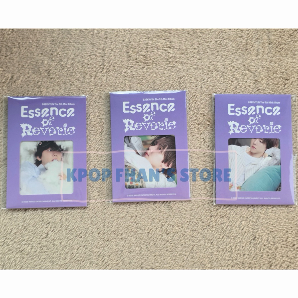 Baekhyun - Pop Up Essence of Reverie - ชุดสติ๊กเกอร์ปกการ์ด
