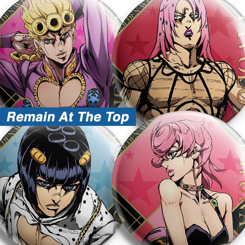 เข็มกลัดผจญภัยที่แปลกประหลาดของ Jojo ที่เกี่ยวข้องบน