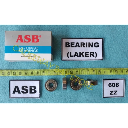 BEARING (LAKER) 608 ZZ ASB BRAND