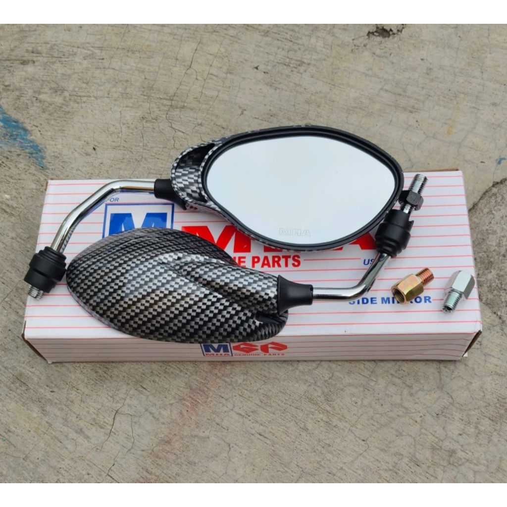 SPION X1 นําเข้าคาร์บอน CROM STEM UNIVERSAL PNP H0NDA-Y4MAHA ETC.