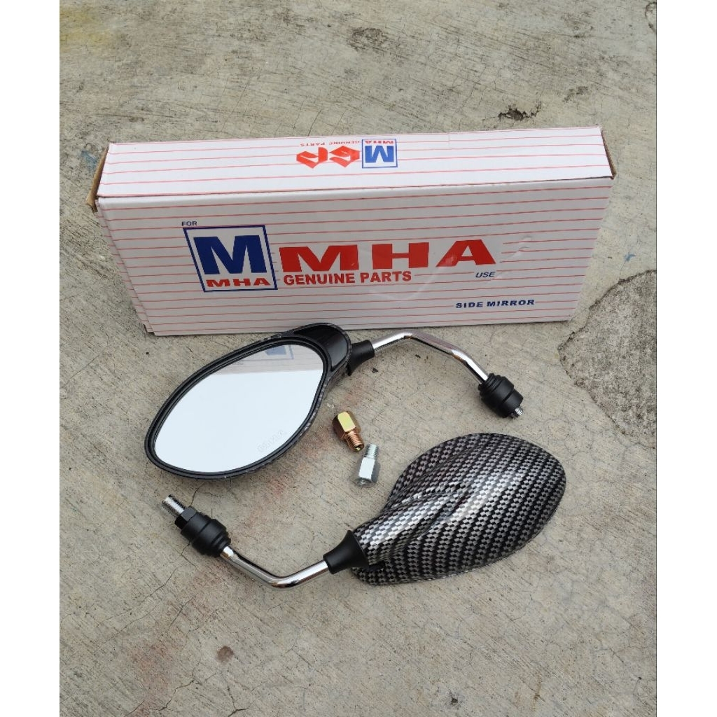 X1 SPION CHROME STEM MHA คาร์บอนไฟเบอร์ MOTIF UNIVERSAL H0NDA-Y4MAHA PNP BEAT VARIO NMAX AEROX VIXIO