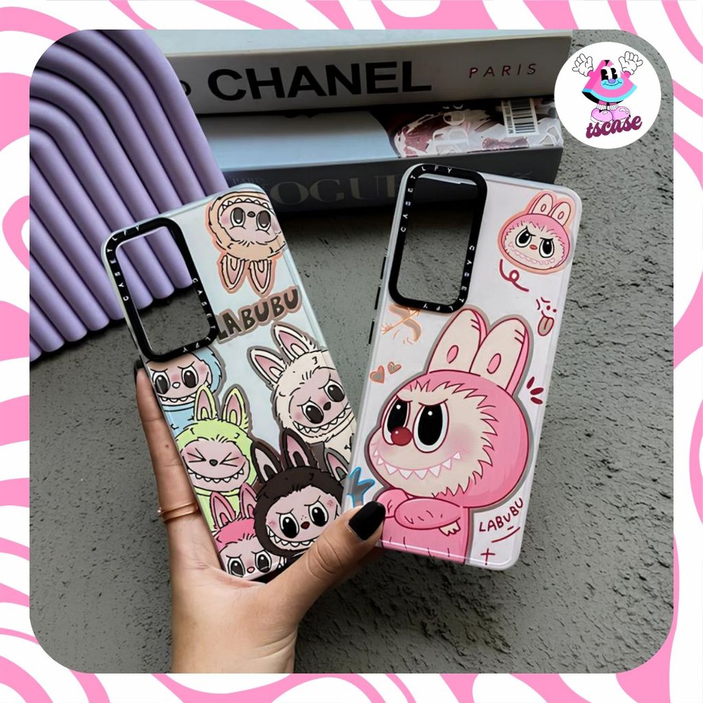 So Cool Labubu โฮโลแกรมการพิมพ์กรณี oppo reno 4 4f 5 5f 11f 13f a55 4g a3x a3 nfc a18 a15 a16k a16e 