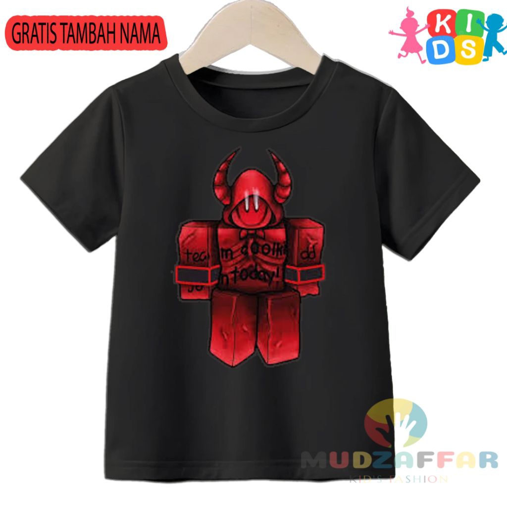 ROBLOX COOLKIDD KIDS เสื้อยืด ROBLOX FORSAKEN COOLKIDD KIDS เสื้อยืด