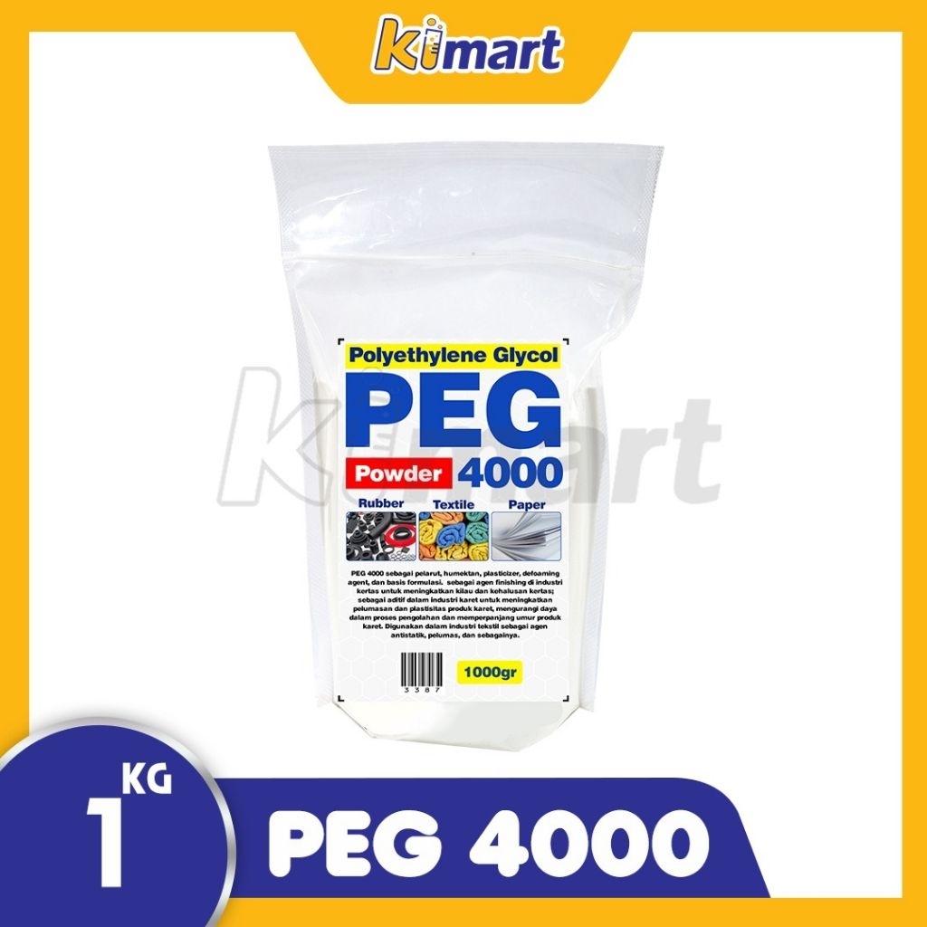 PEG 4000 สารกําจัดโพลีเอทิลีนไกลคอล & มอยเจอร์ไรเซอร์เคมีอเนกประสงค์