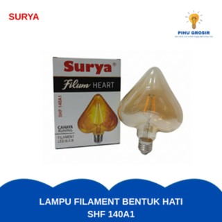 lampu filamen hati surya shf 140A1 lampu dekorasi aesthetic