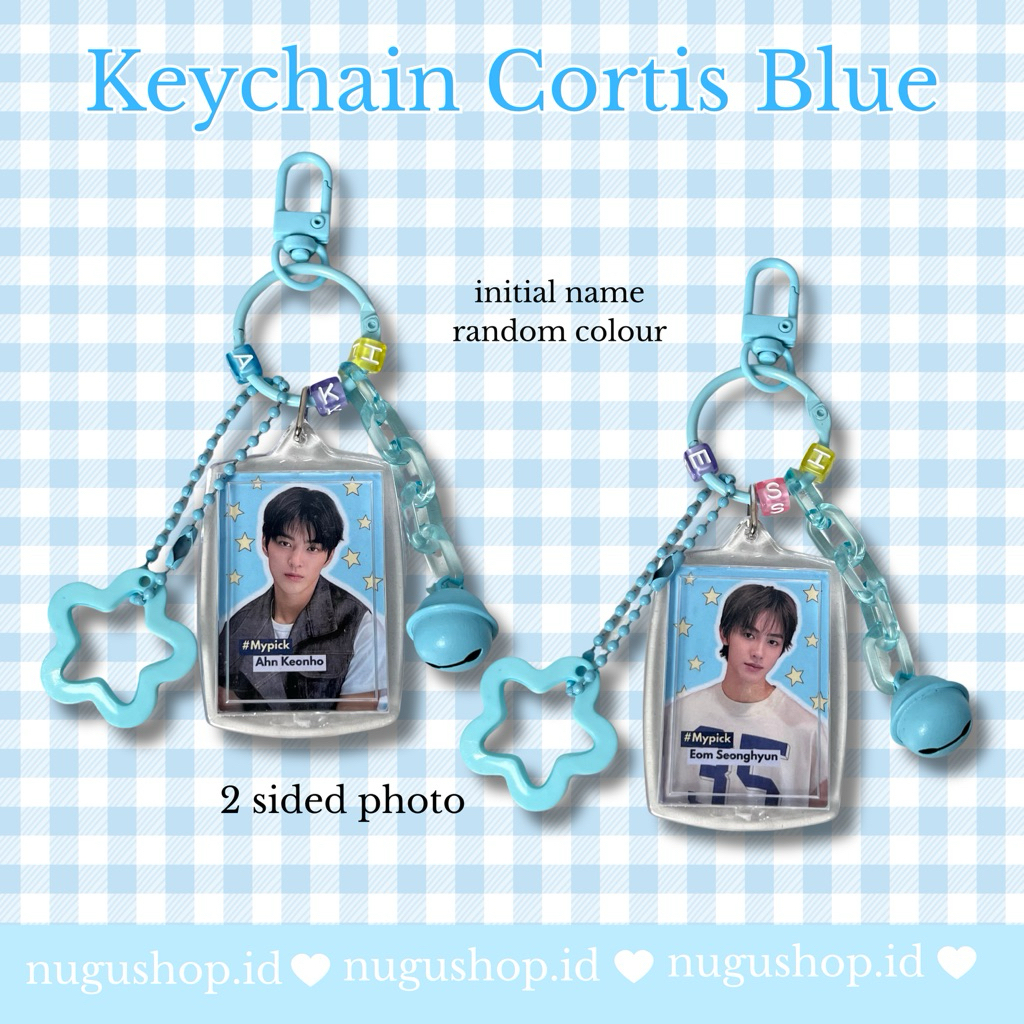 พวงกุญแจ Blue Cortis Vers keonho james martin johoon seonghyun